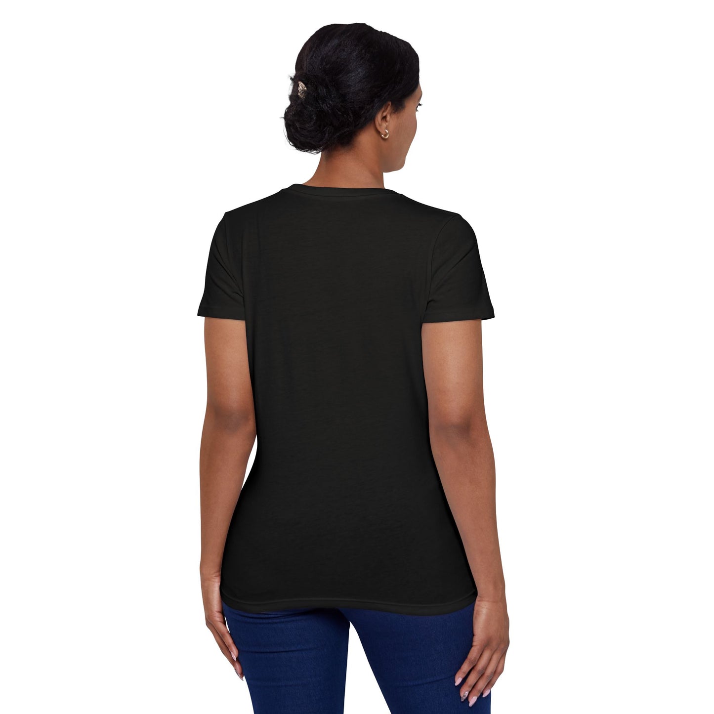 Sleepy Spud Potato Scoop Neck Tee — Cute Organic Women's T-Shirt