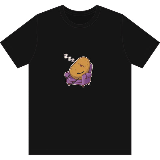 Sleepy Spud Potato T-Shirt — Spud Graphic Tee