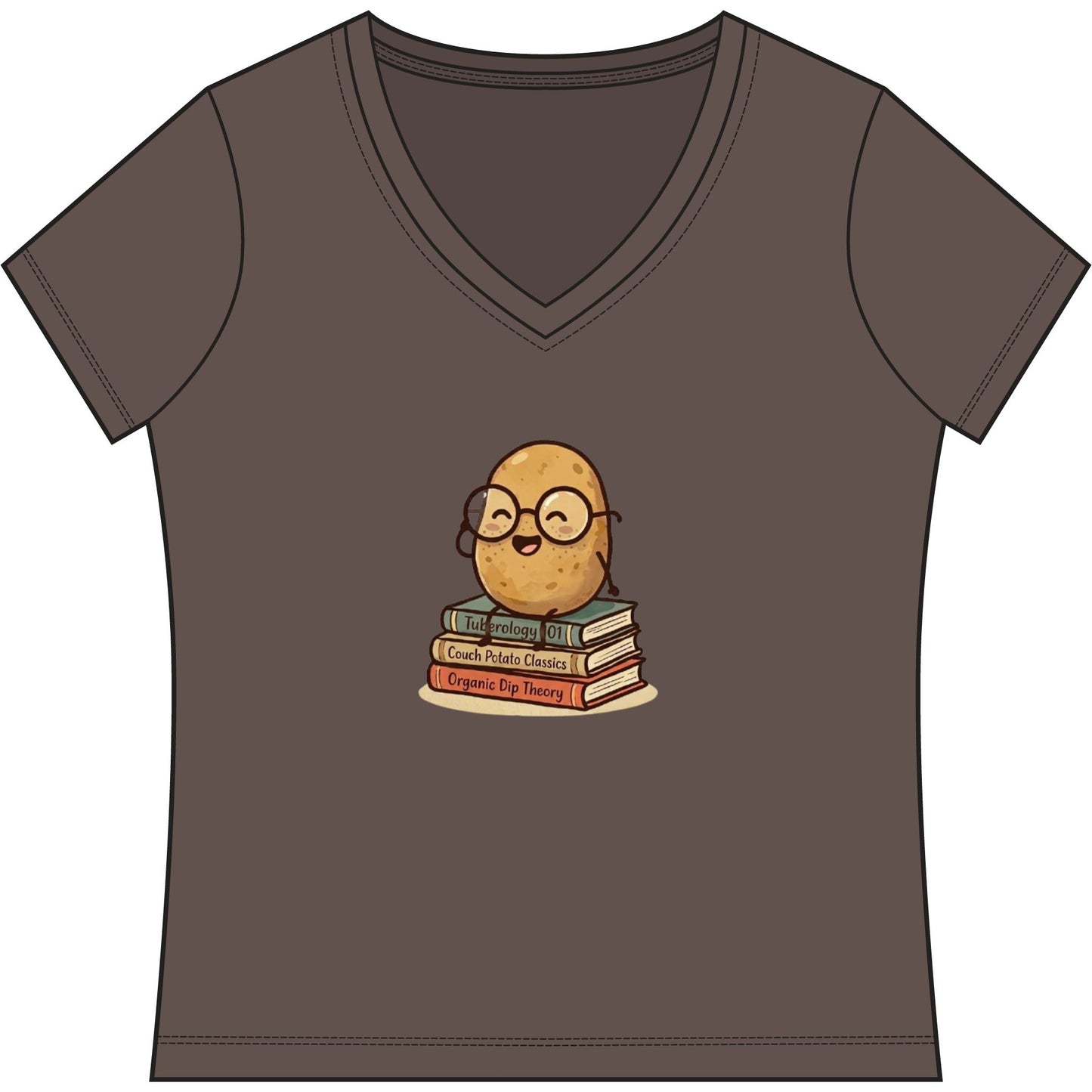 Smarty Spud Potato T-Shirt- Premium Eco-Tee