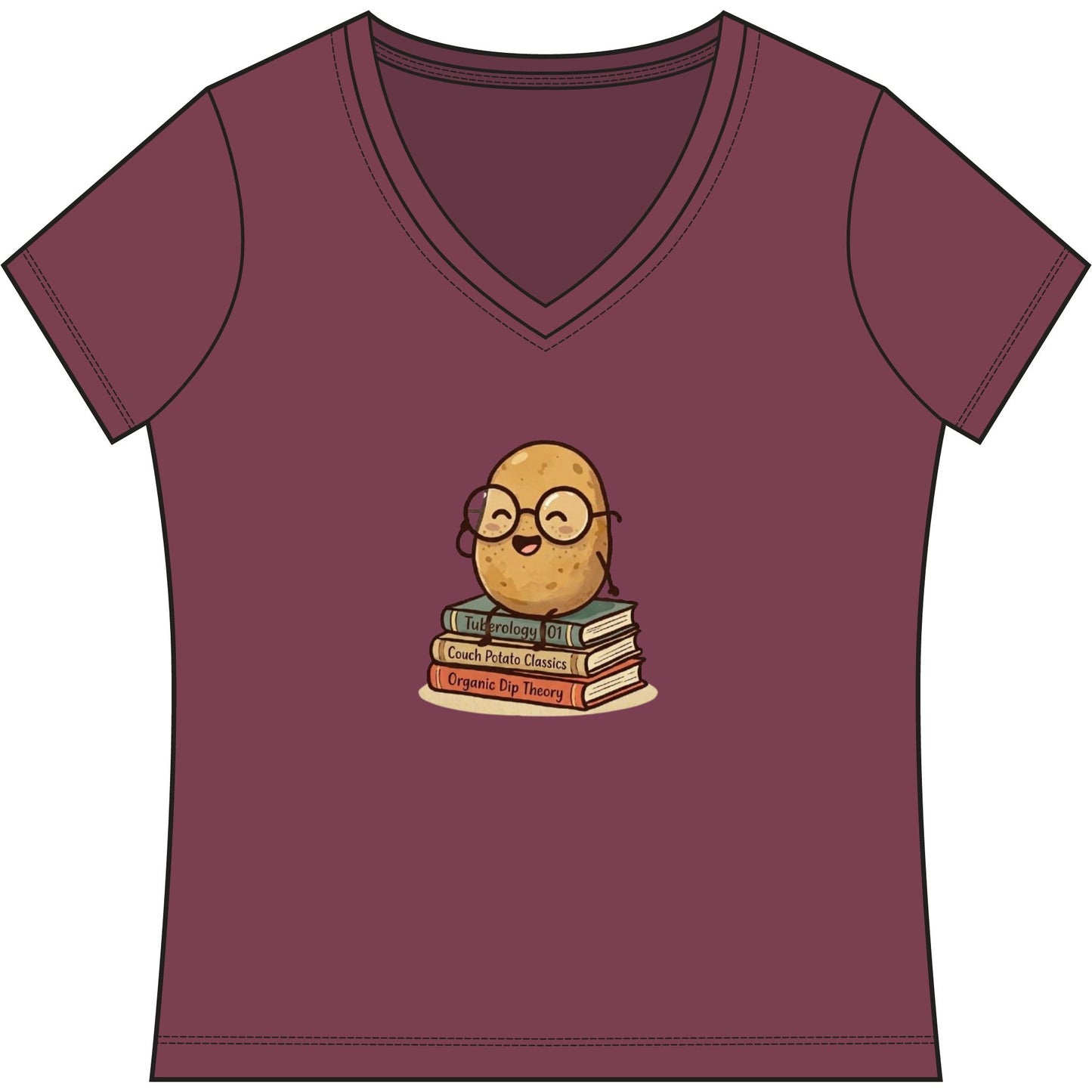 Smarty Spud Potato T-Shirt- Premium Eco-Tee